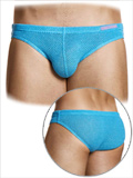 Micro Knit Brief - Blue
