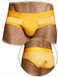 Pied de Coq Classic Brief - Yellow