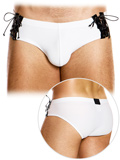 Boudoir Classic Swim Brief - Blanc