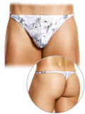 Origami Swim Thong - Blanc