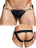 DNGEON Snap Jockstrap - Noir