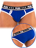 Push - Slip Premium Cotton - Royal/blanc