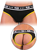 Push - Slip Premium Mesh Hole - Noir/jaune