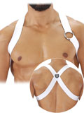 Harnais Party Boy Elastic - Blanc